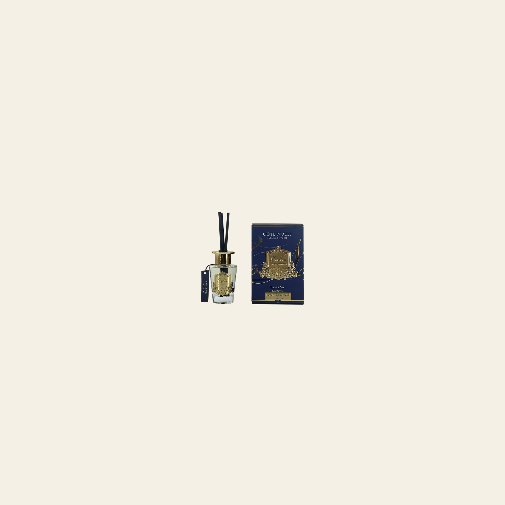 موزّع عطر بعصيّ الحرير صغير EAU DE VIE – 150 مل | COTE NOIRE