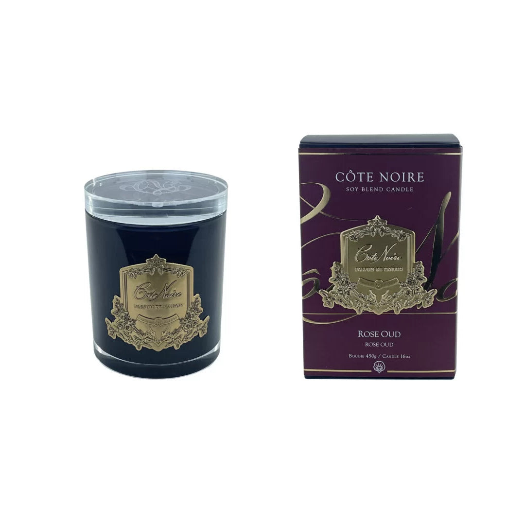 شمعة كبيرة ROSE OUD – ذهبي
