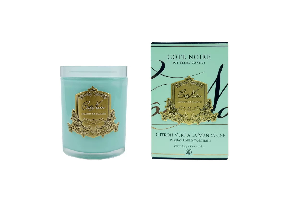 شمعة كبيرة تركواز PERSIAN LIME & TANGERINE