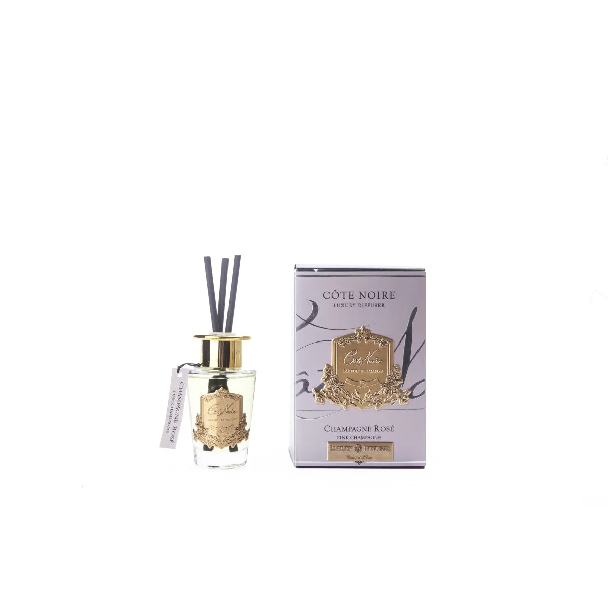 موزّع عطر فاخر Pink Champagne — ذهبي (Côte Noire)