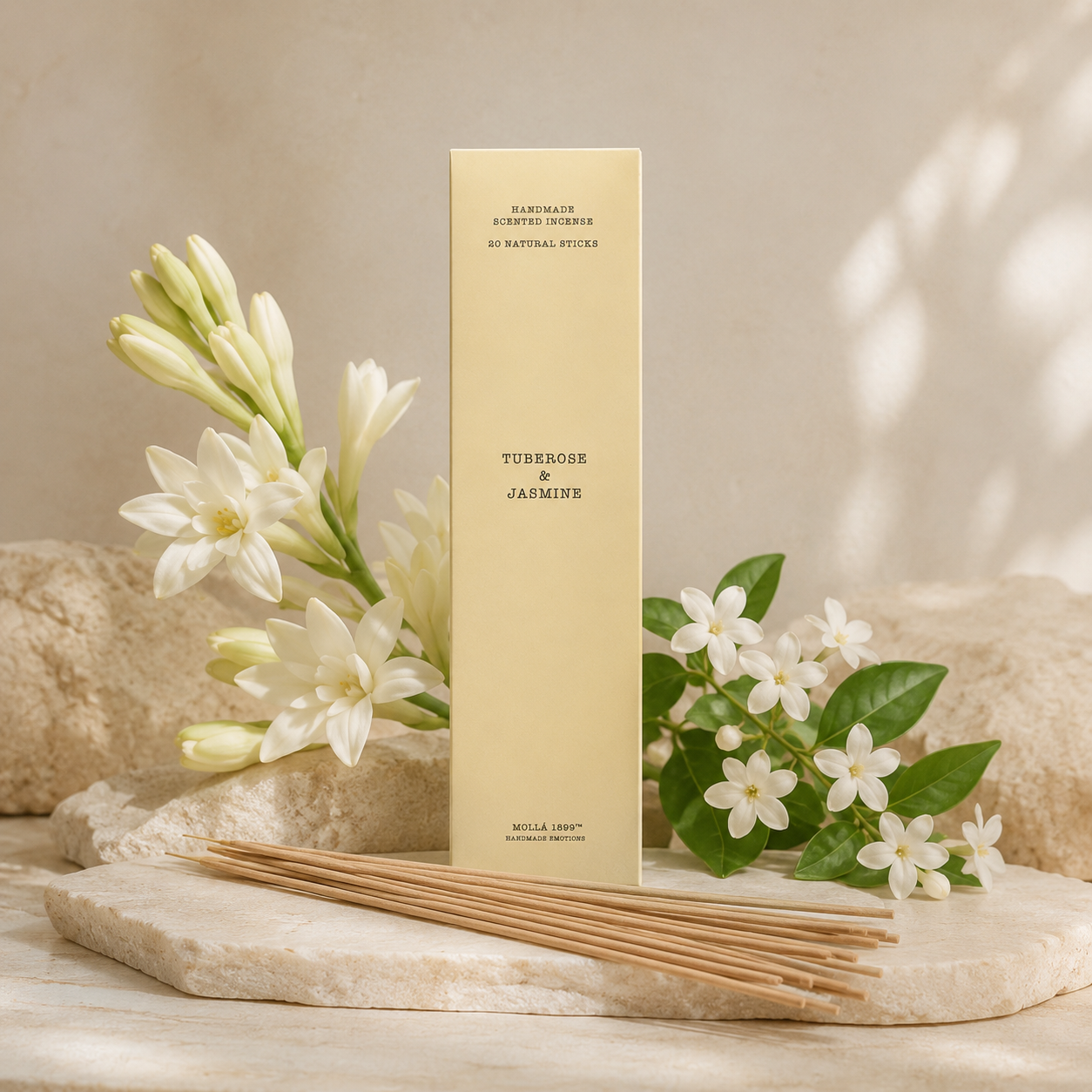 أعواد بخور Tuberose & Jasmine – عبوة 20 عود